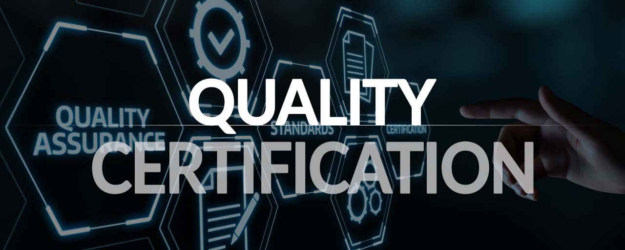 Quality Certification header