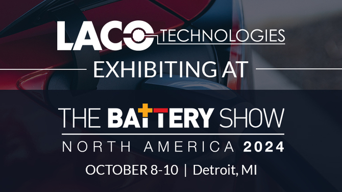 LACO at Battery Show Banner 2024