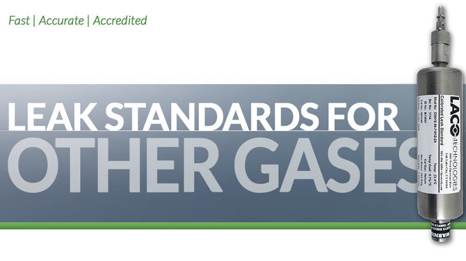 Leak Standards for Other Gases