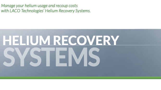 Helium Recovery System header