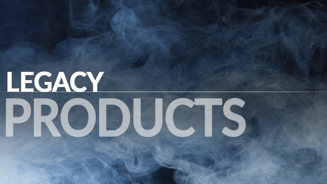 Legacy Products header