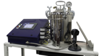 Close-up of Automated Helium Bombing Station for Medical Grade Circuit Trays