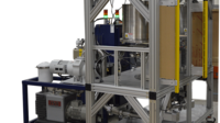 Close up FLEXSTATION™ Leak Test System for Air Brake Actuators